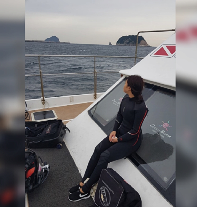 친목다이빙 - 외돌개 - 외돌개