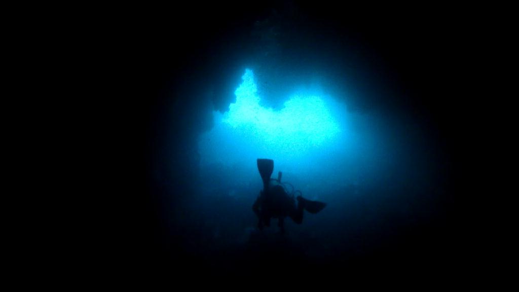 동굴다이빙 - PALAU Blue corner Hotel - Chandelier Cave