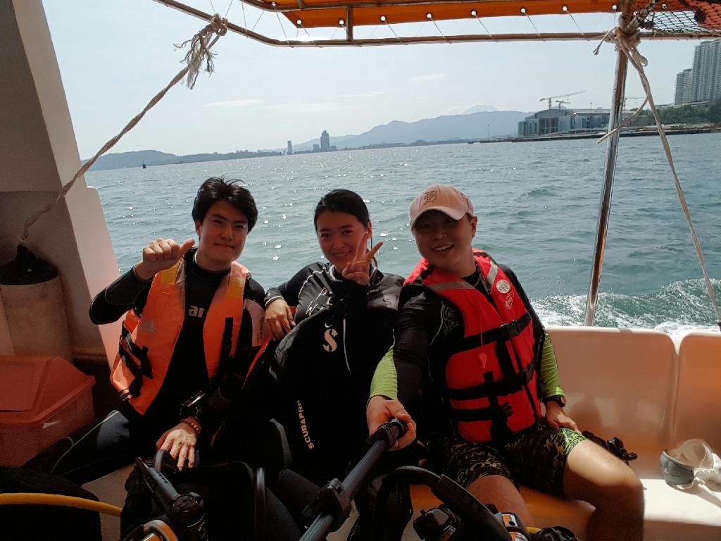 1차 체크다이빙 - 코타키나발루 - 폴리스 포인트