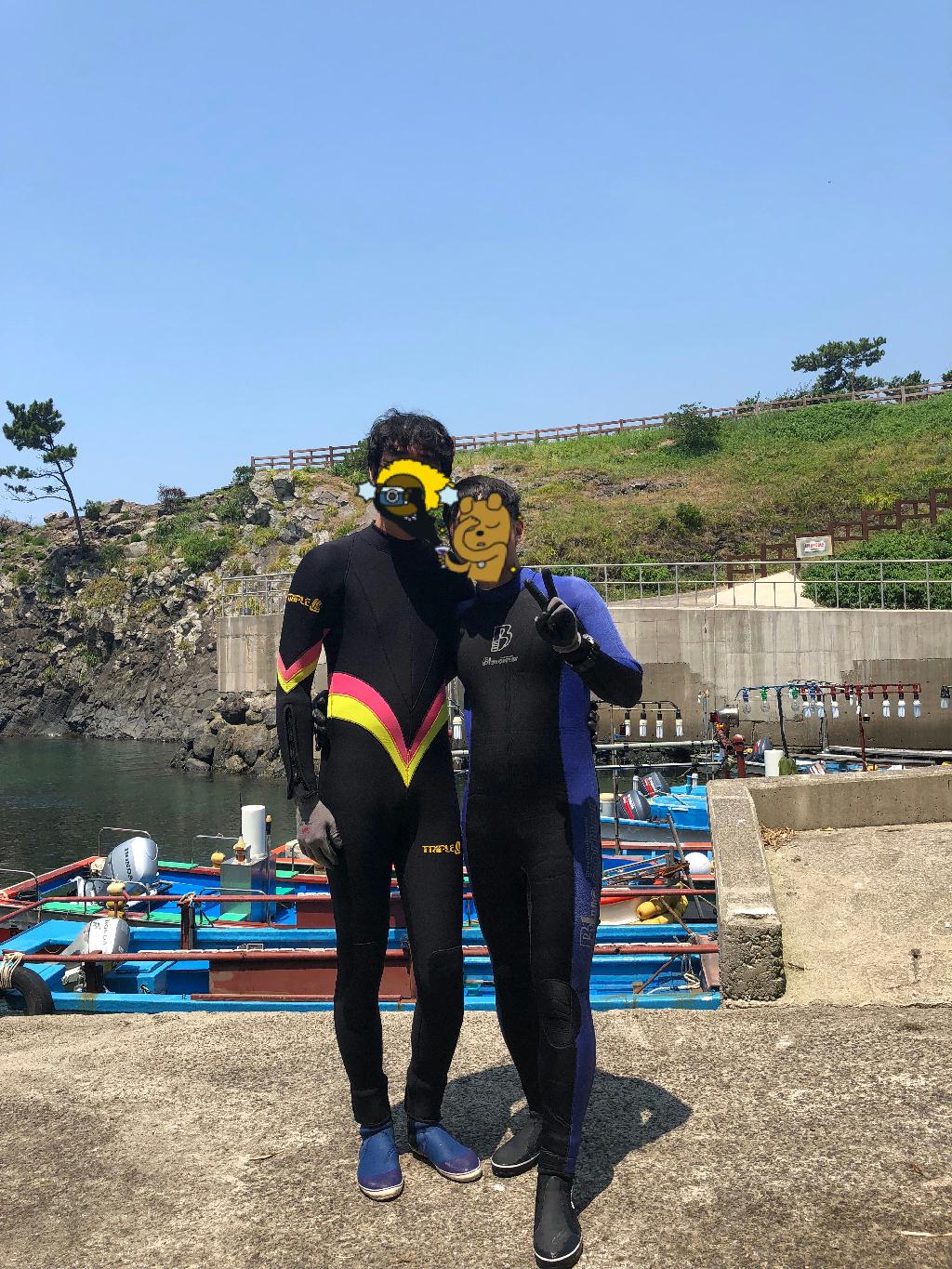 체크다이빙 및 개방수역 실습 - 제주도 서귀포 - 월평