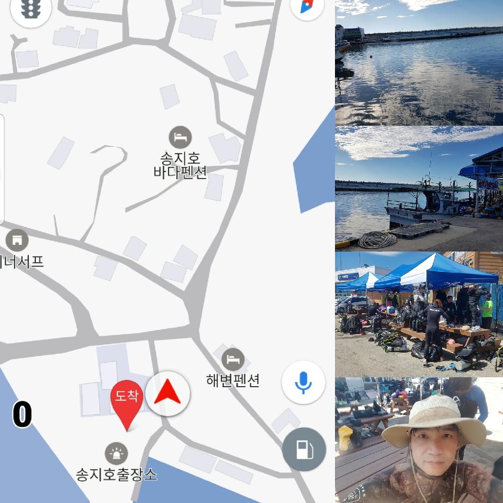 마스터다이브 체크 다이빙 - 고성  - 호미섬