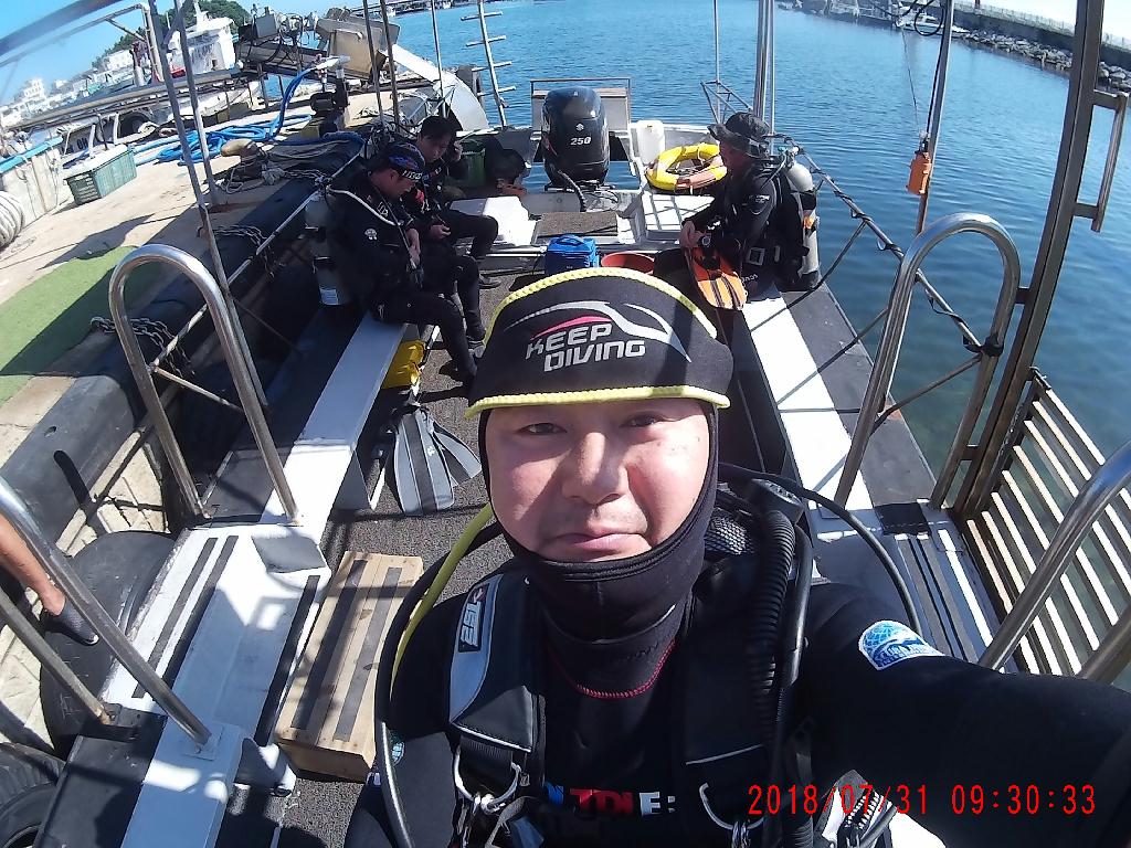 오랜만에 후배강사들과 함께 한 동해투어 - Naeae Scuba Resort, Yangyang, Kangwon, Korea - Malmijal point