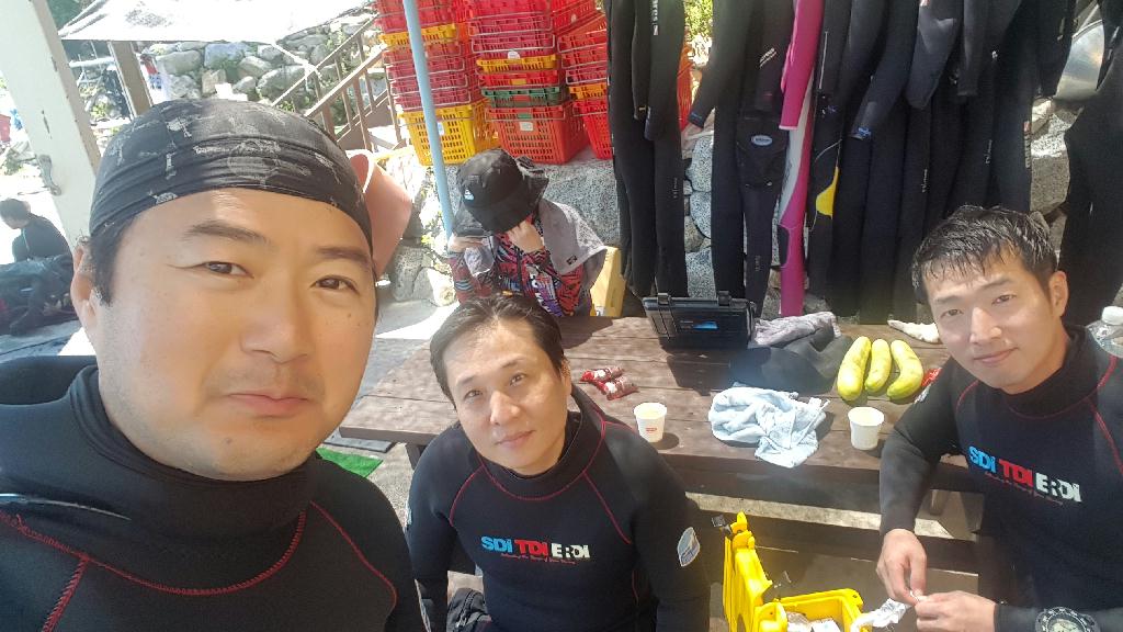 오랜만에 후배강사들과 함께 한 동해투어 - Naeae Scuba Resort, Yangyang, Kangwon, Korea - Malmijal point