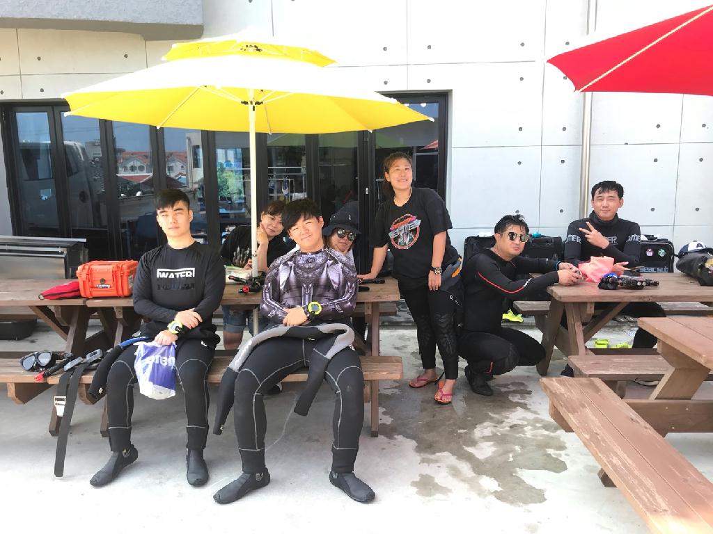 수중 작가  - 제주도,수중산책, 비양도 - 항아리