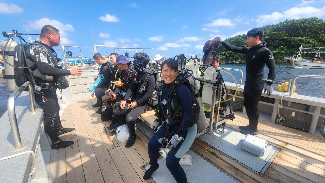 済州島でのスキューバダイビングが初めての方へ