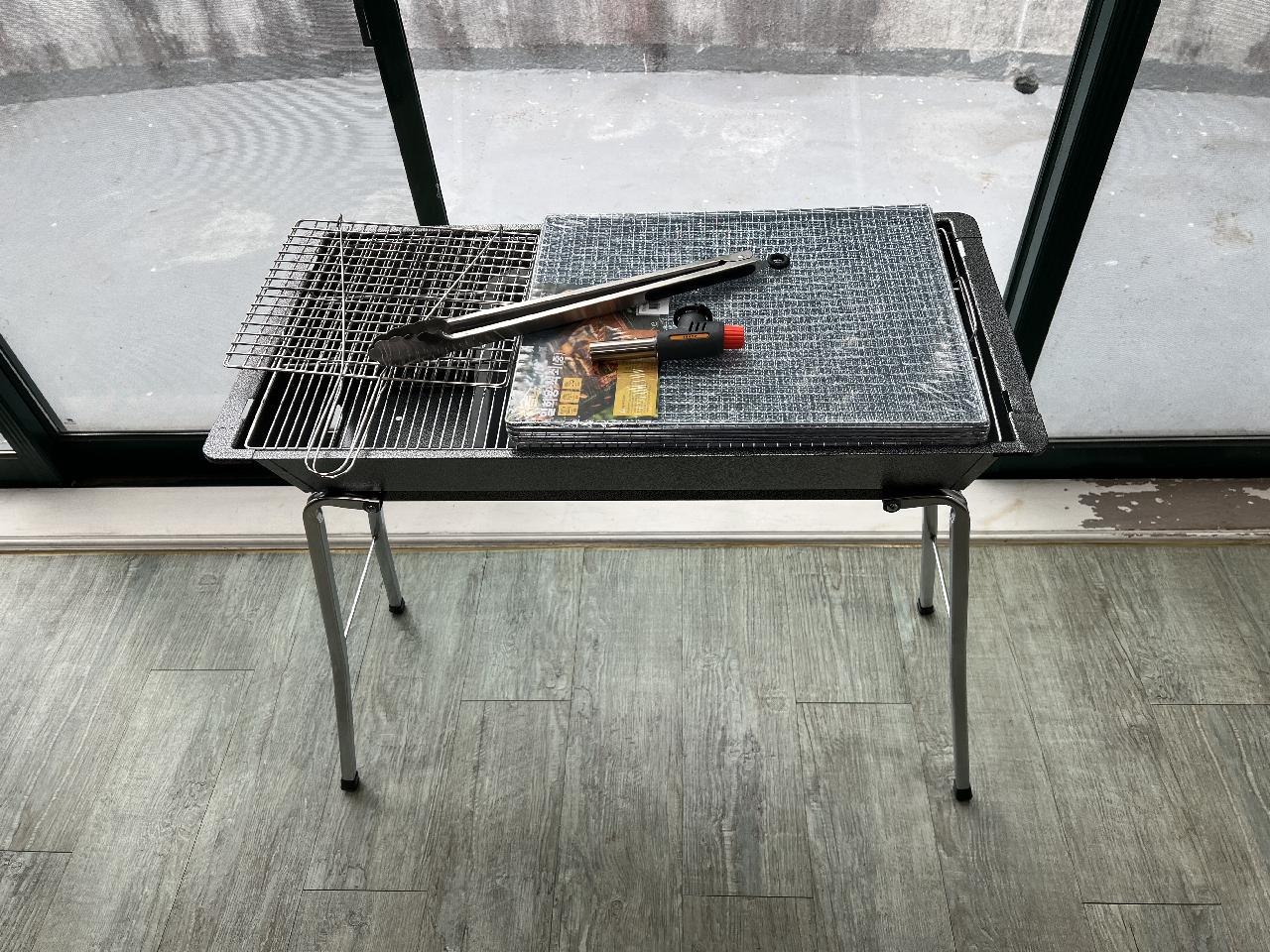 바베큐 용품 도착