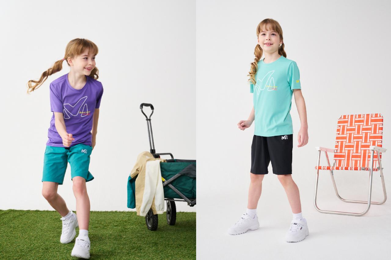 밀레(MILLET) 여름 해양레저 캐주얼웨어 5종세트