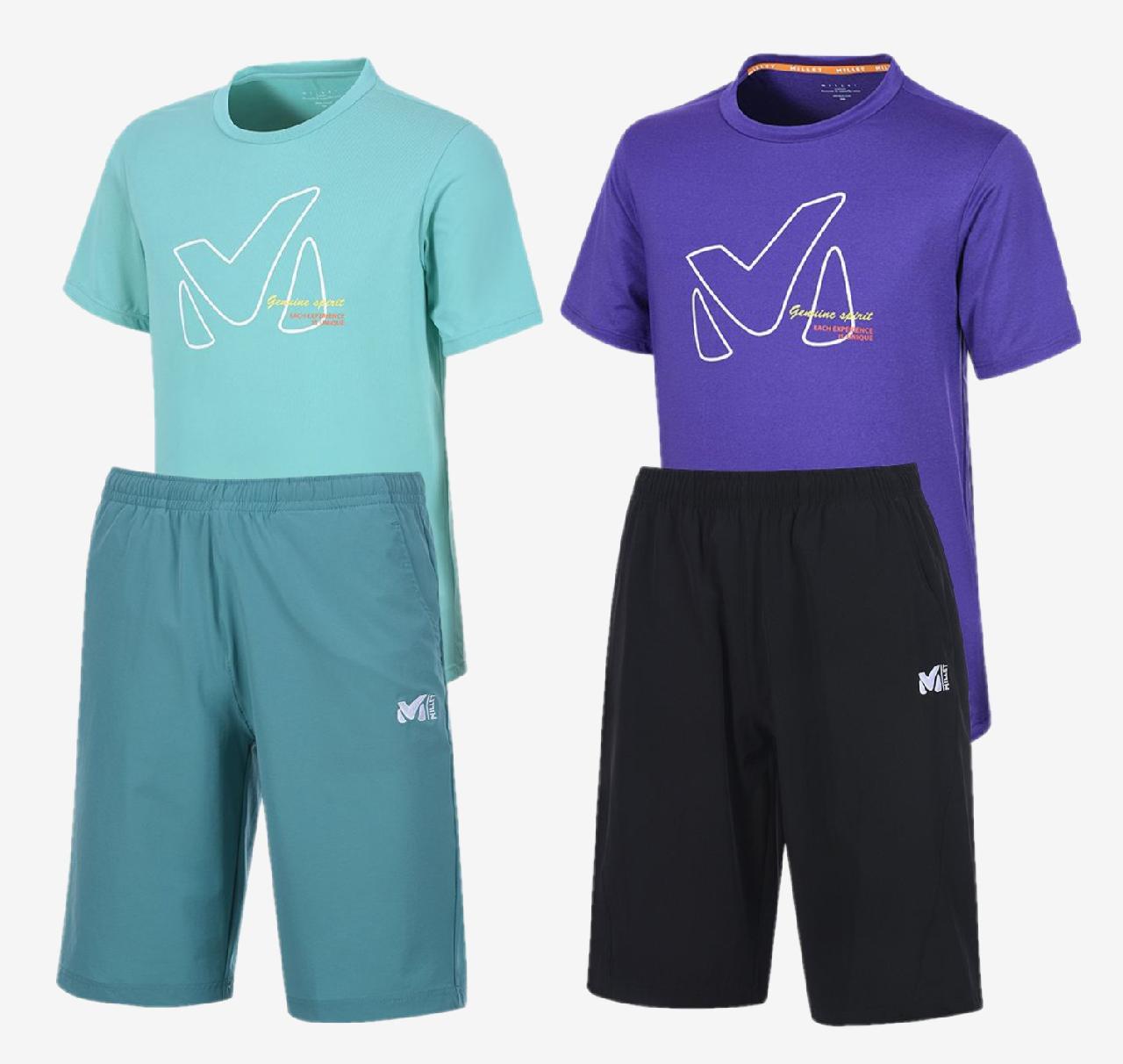 밀레(MILLET) 여름 해양레저 캐주얼웨어 5종세트