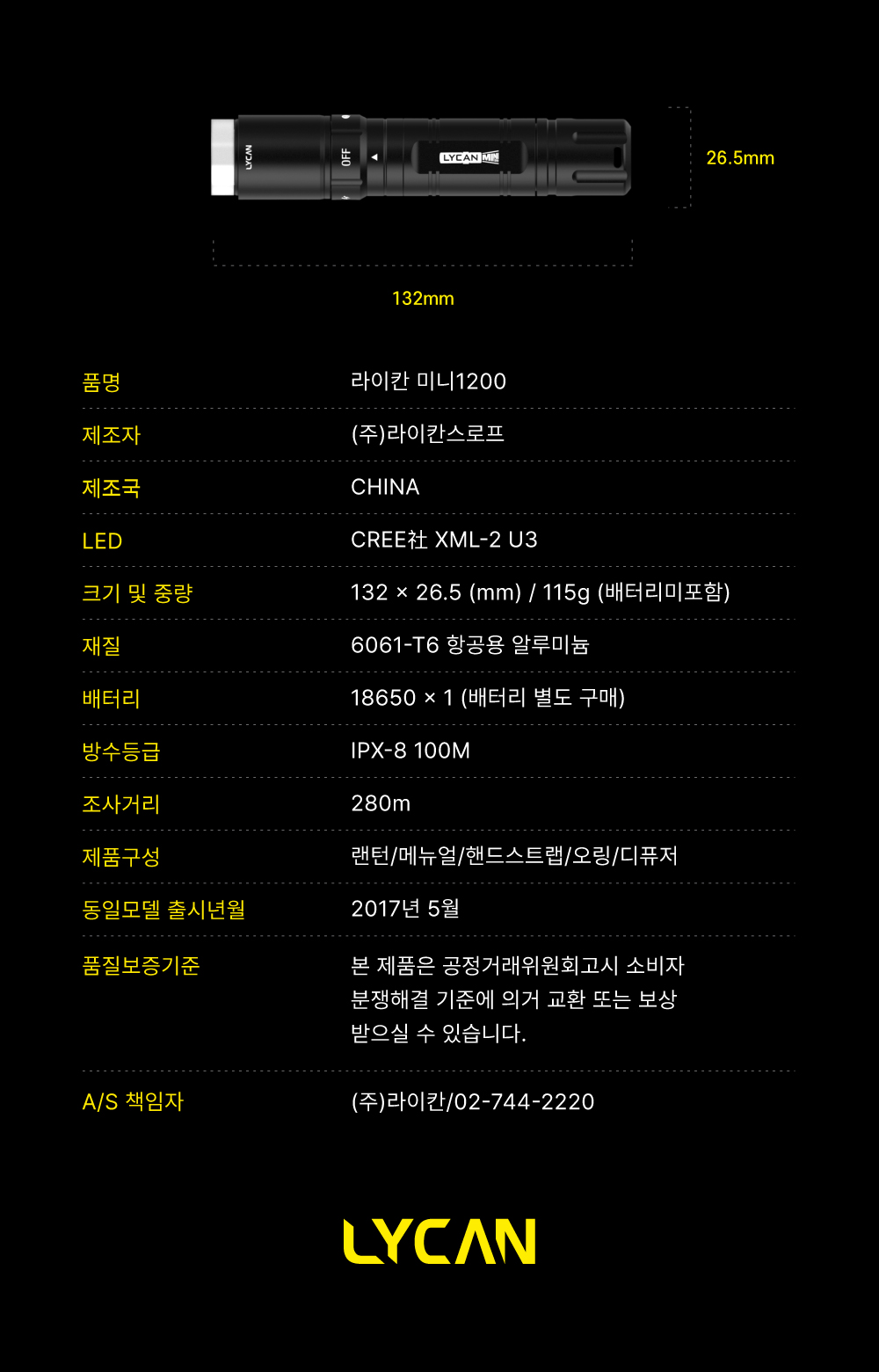 [라이칸]  미니1200