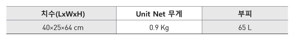 [마레스] 크루즈 메쉬 백팩