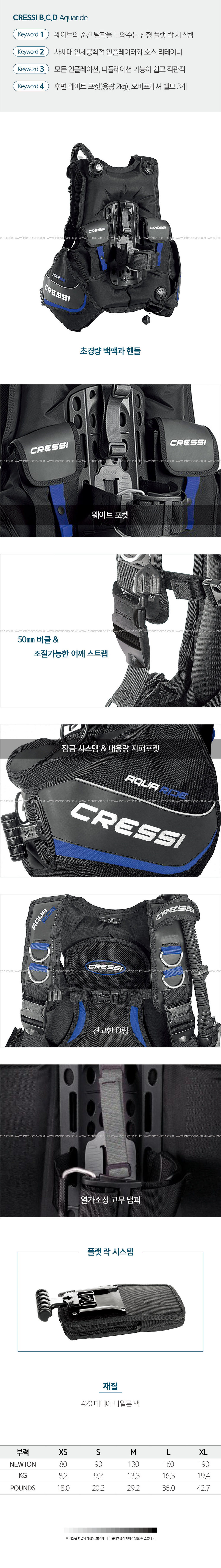 [크레씨] 아쿠아라이드