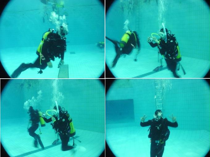 모알보알 투어전 수영장 연습... 이번엔 연습보다 