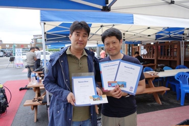 레스큐/EFR 교육 받으시느라 두달동안 고생 많으셨습니