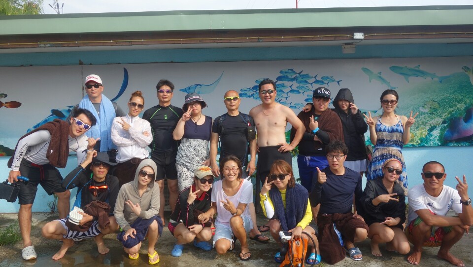 팔라우 투어  안전하게 가이드 해주신 씨월드 리조트 강